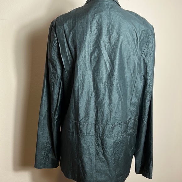 Obakki Cotton Silk Lightweight Black Jacket size M - Picture 7 of 11